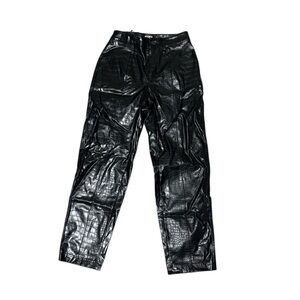 A. New. Day Women's High Rise pleather pants  6